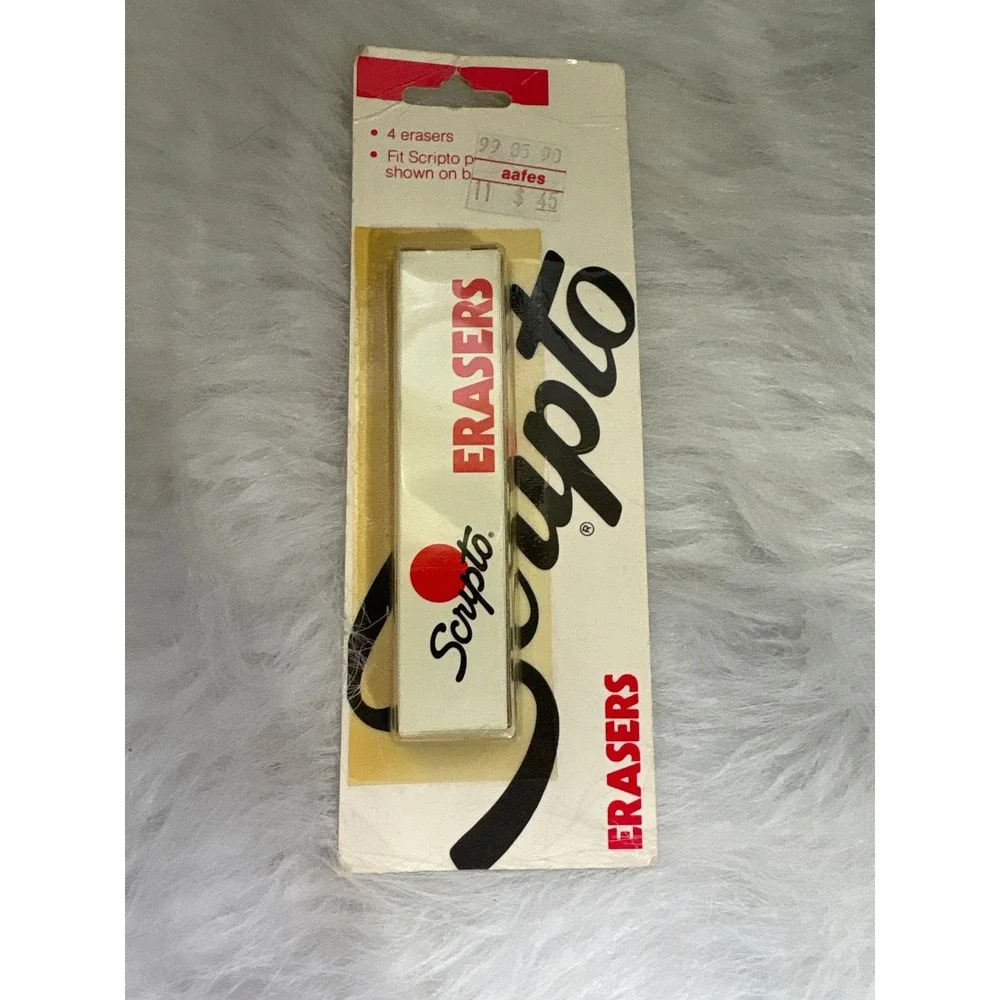 Vintage Scripto Classic Combo Mechanical‎ Pencil Navy with Erasers 1.1mm New